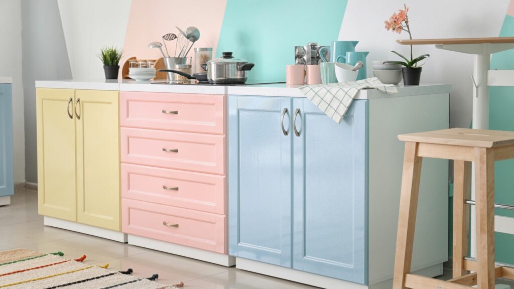 dual tone kitchen cabinet colors
